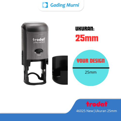

TRODAT STEMPEL PRINTY 46025 / Stempel Trodat Bulat