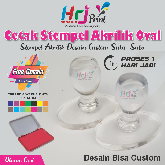 

Stempel Akrilik Oval Desain Custom | Cetak Stempel Custom | Stempel | Stempel Akrilik Oval Custom
