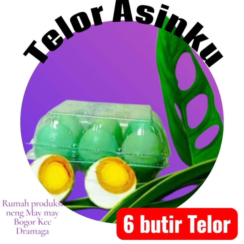 

Telor Asin Sedang 6 butir telor