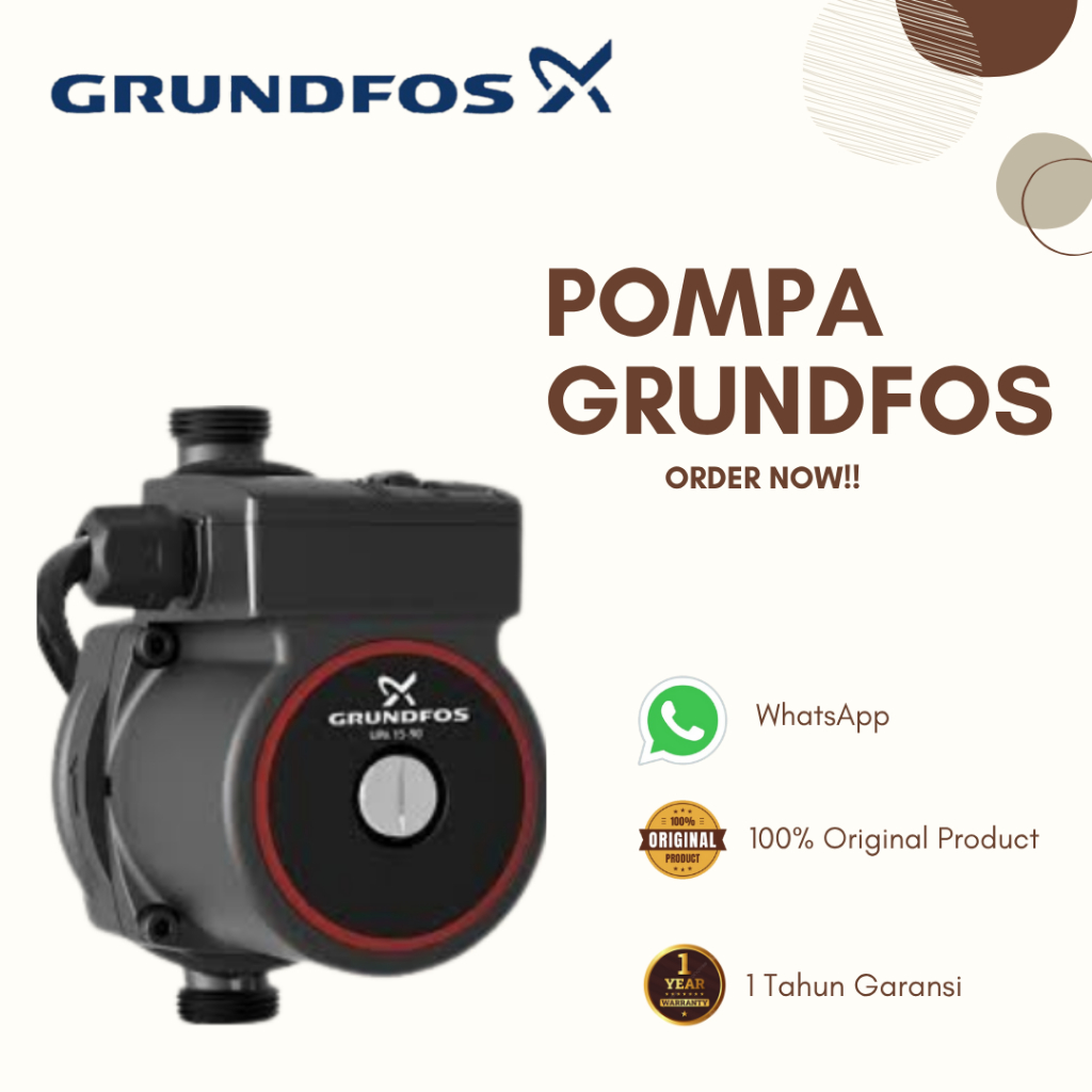 POMPA GRUNDFOS UPA 15-90 & UPA 15-120