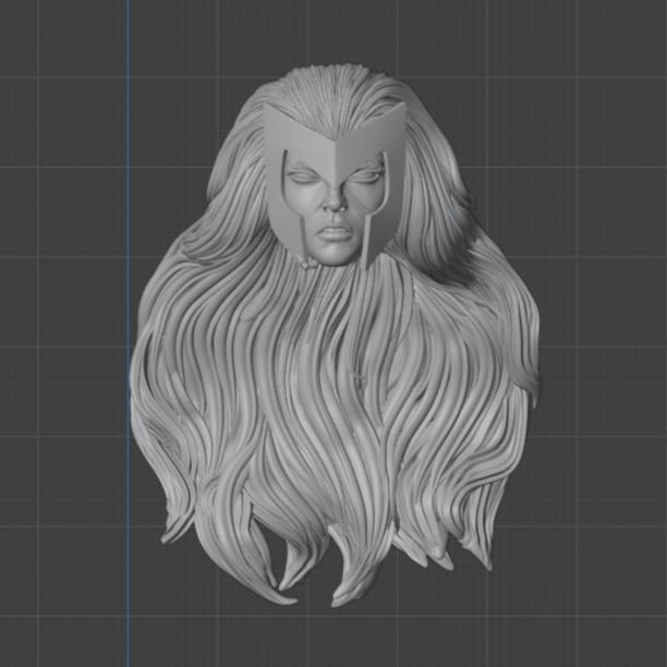 Headsculpt Head HS Domino Angry Scarlet Witch Adam Muff Toys Notaman Shf NWToys Vtoys Romankey Marve