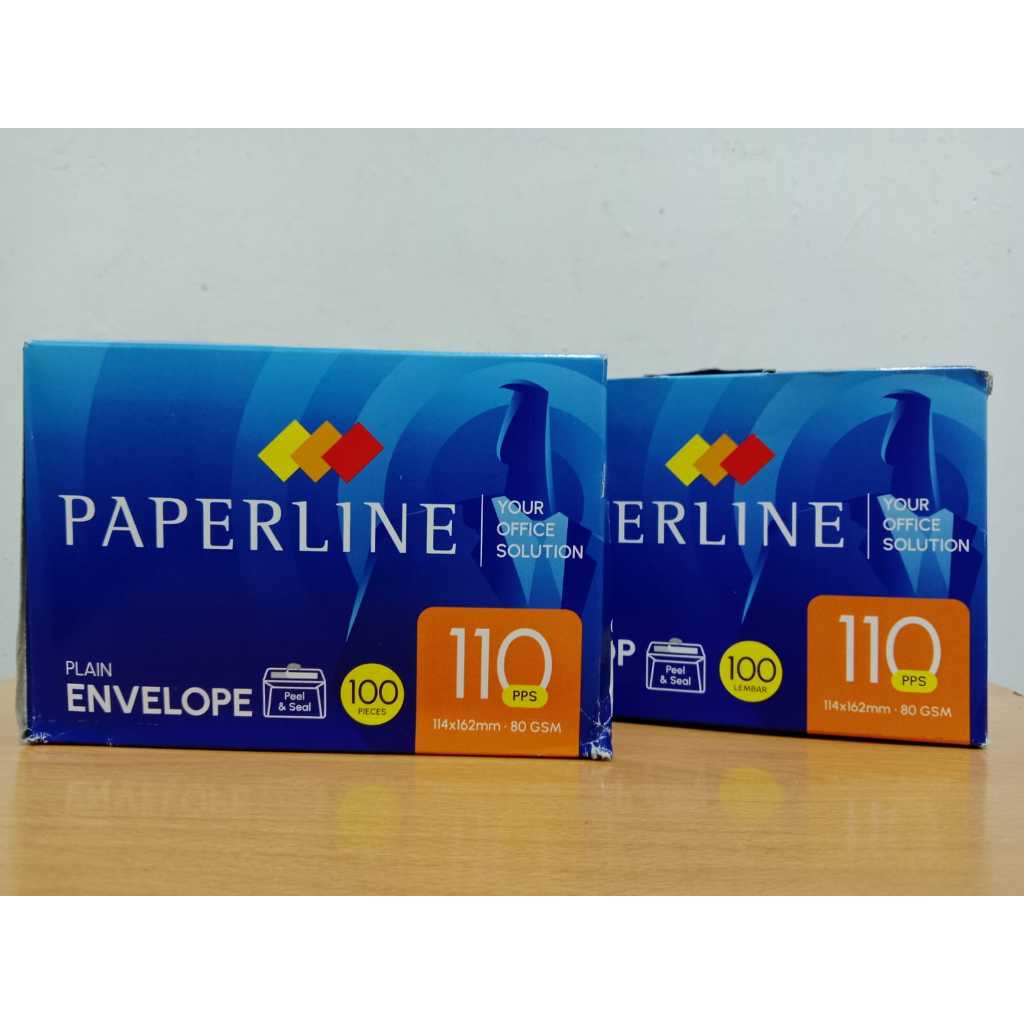 

AMPLOP 110 POLOS/TANGGUNG/SEDANG PUTIH/LEM 114X162 MM 80GR ISI 100 LEMBAR