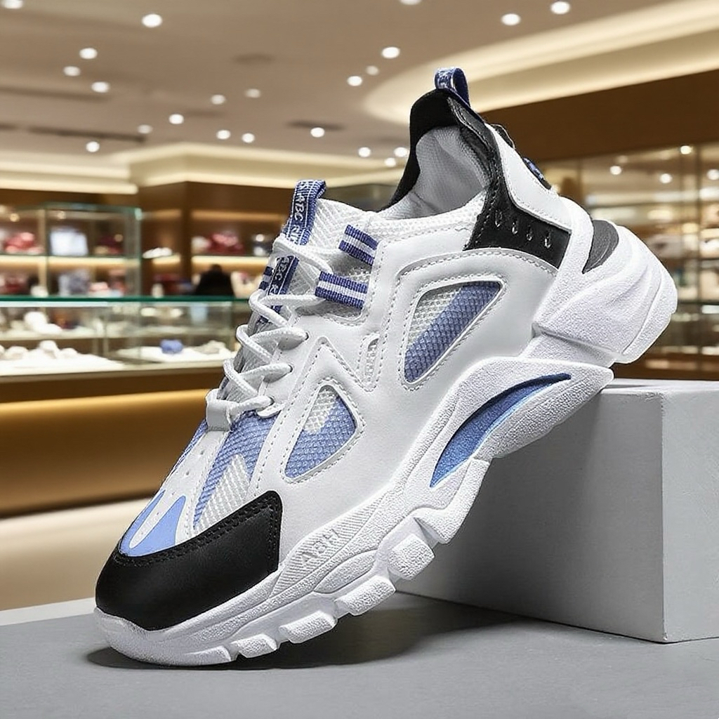 COD original 100%  Sepatu Sneakers Pria  Fashion Kekinian  Sepatu Casual  Lari Pria