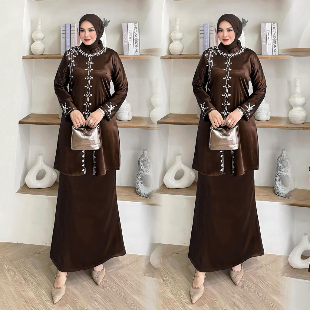 Set Tunik Payet Livia / Kebaya Modern / Kebaya atasan Dan bawahan