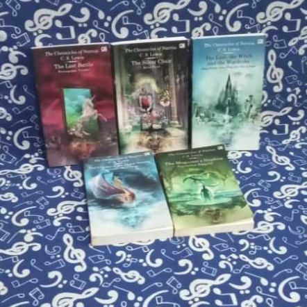 Buku NARNIA series - CS Lewis - Bahasa Indonesia - Original