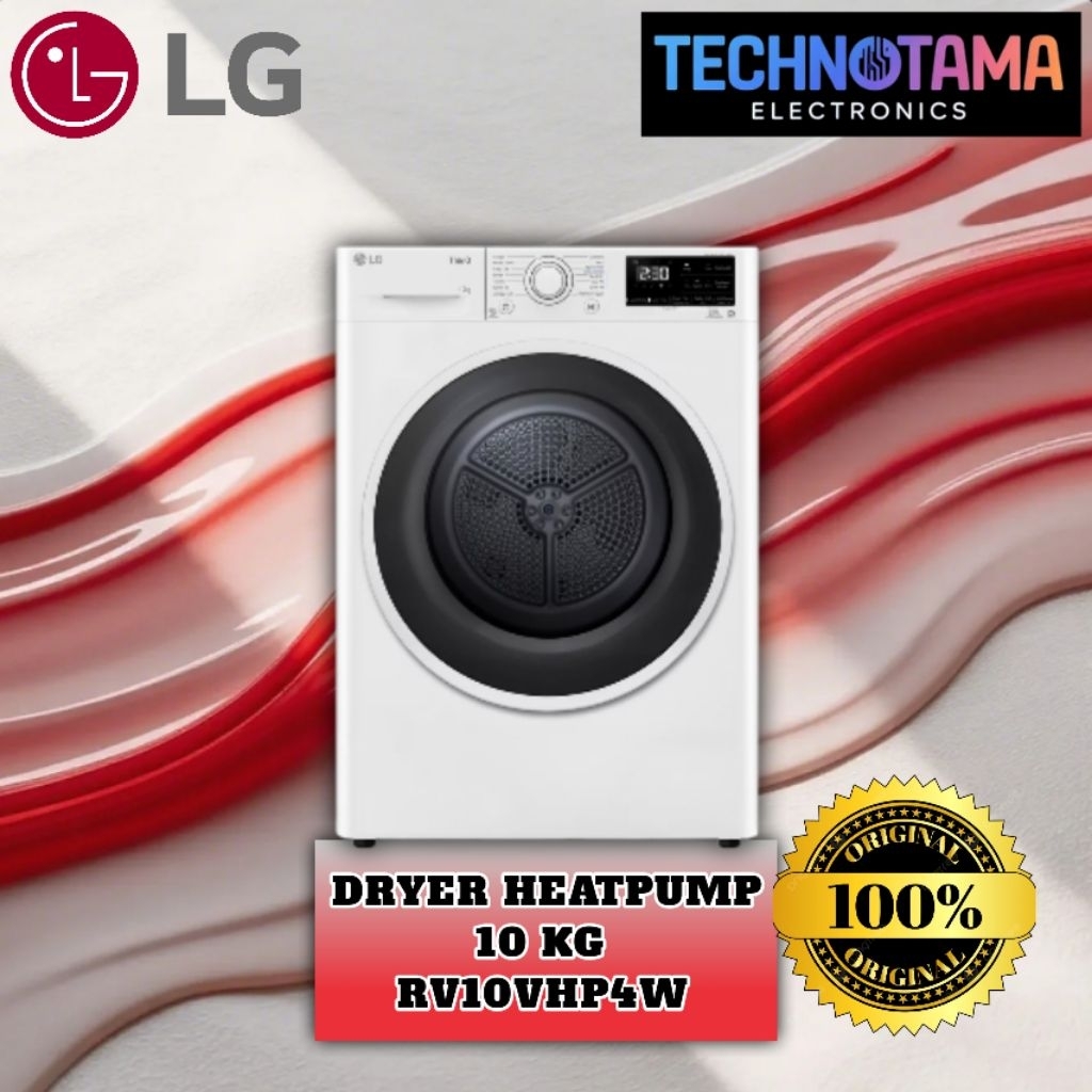 DRAYER HEAT PUMP LG TYPE RV10VHP4W 10KG