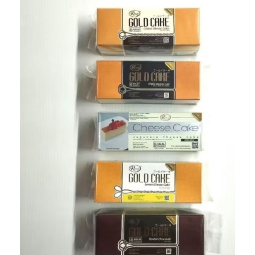 

RIOUS GOLD CAKE MINI ORIGINAL/DOUBLE MINI/ LEMON/ LIGHT CHEESE/ CHOCO CHEESE