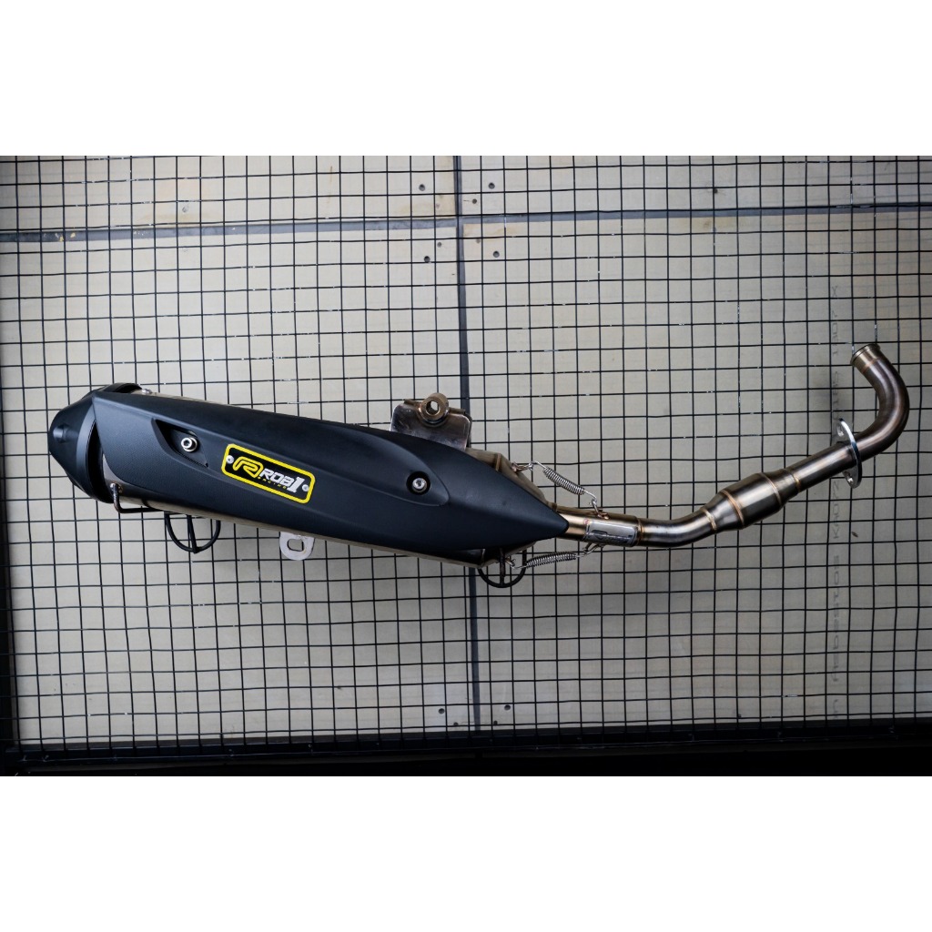 ROB1 Knalpot Racing NMAX NEW Cup X Stainless Original