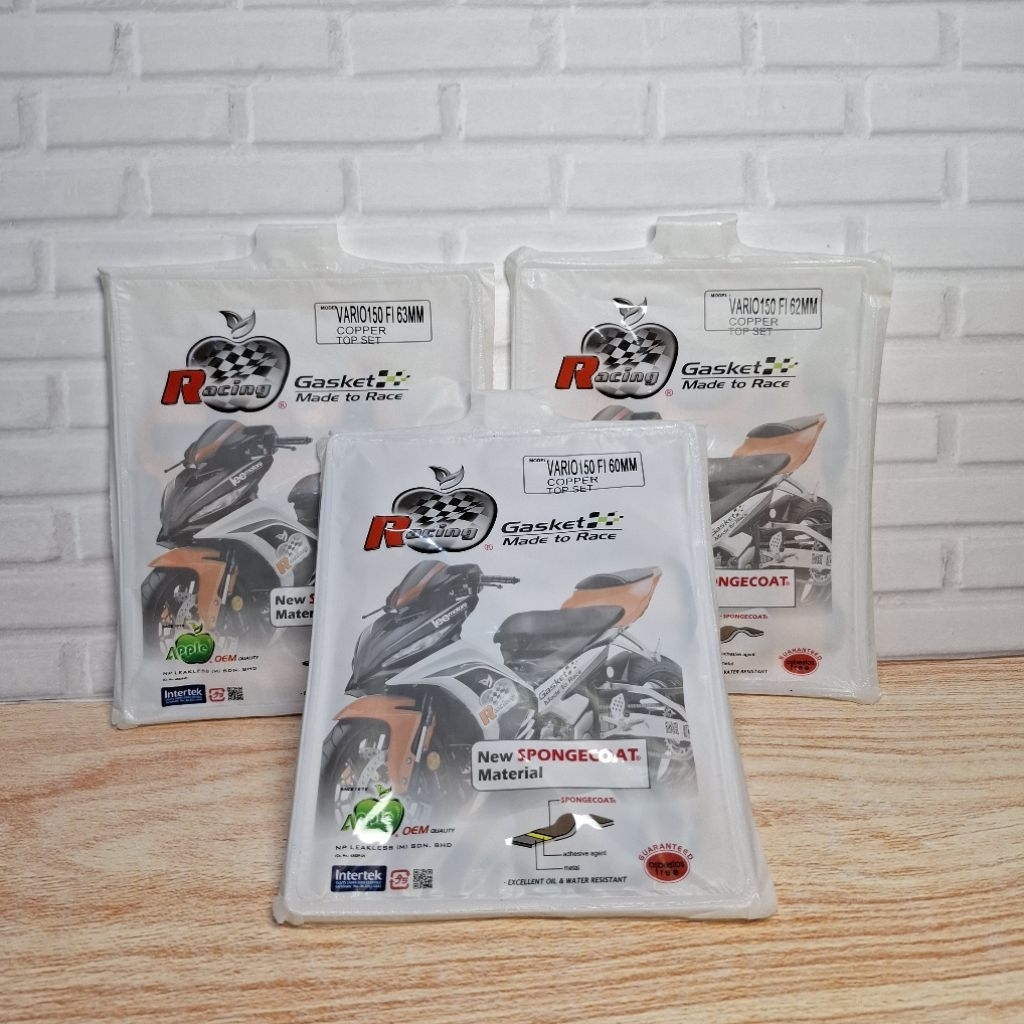 (GASKET APPLE) PAKING TOPSET TEMBAGA VARIO 150 FI BORE UP 60/62/63 MM