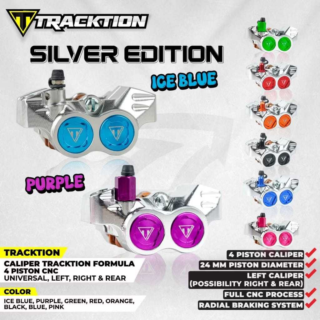 CALIPER TRACKTION 4P FORMULA CNC UNIVERSAL TRACKTION TAD RACING