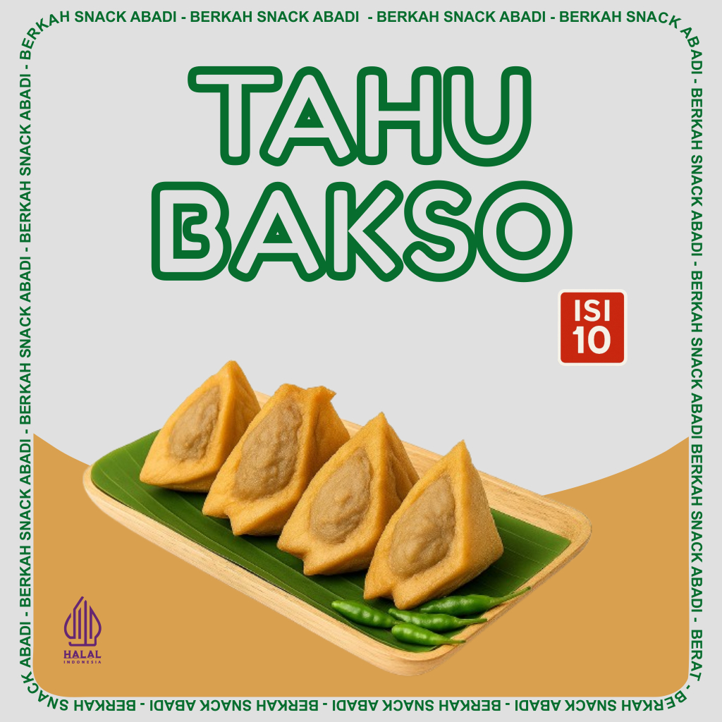 

Tahu Bakso Daging Ayam Frozen (Isi 10) - Daging Ayam Premium