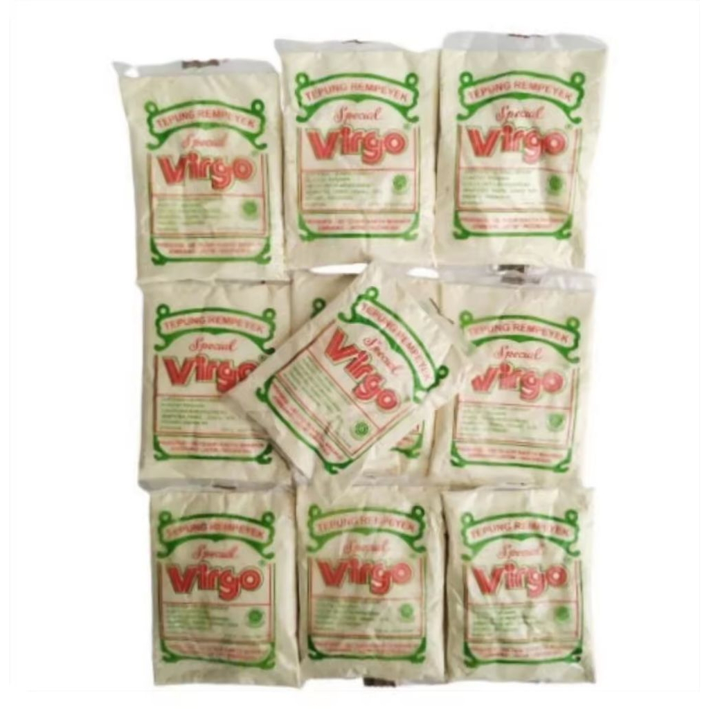 

VIRGO Tepung Rempeyek 20g isi 10