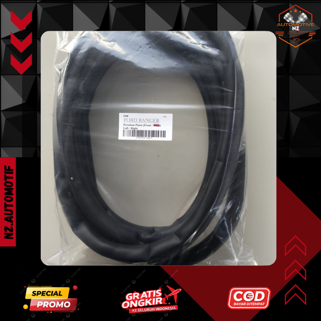 Karet Peredam Pintu Depan Mobil Ford Ranger 2002-2006