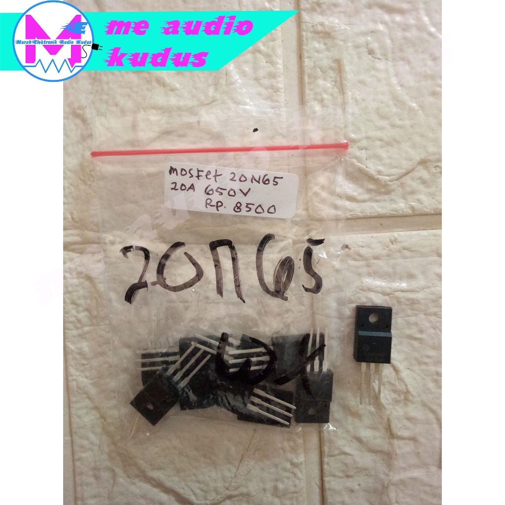 TRANSISTOR MOSFET 20N65 (20A 650V)