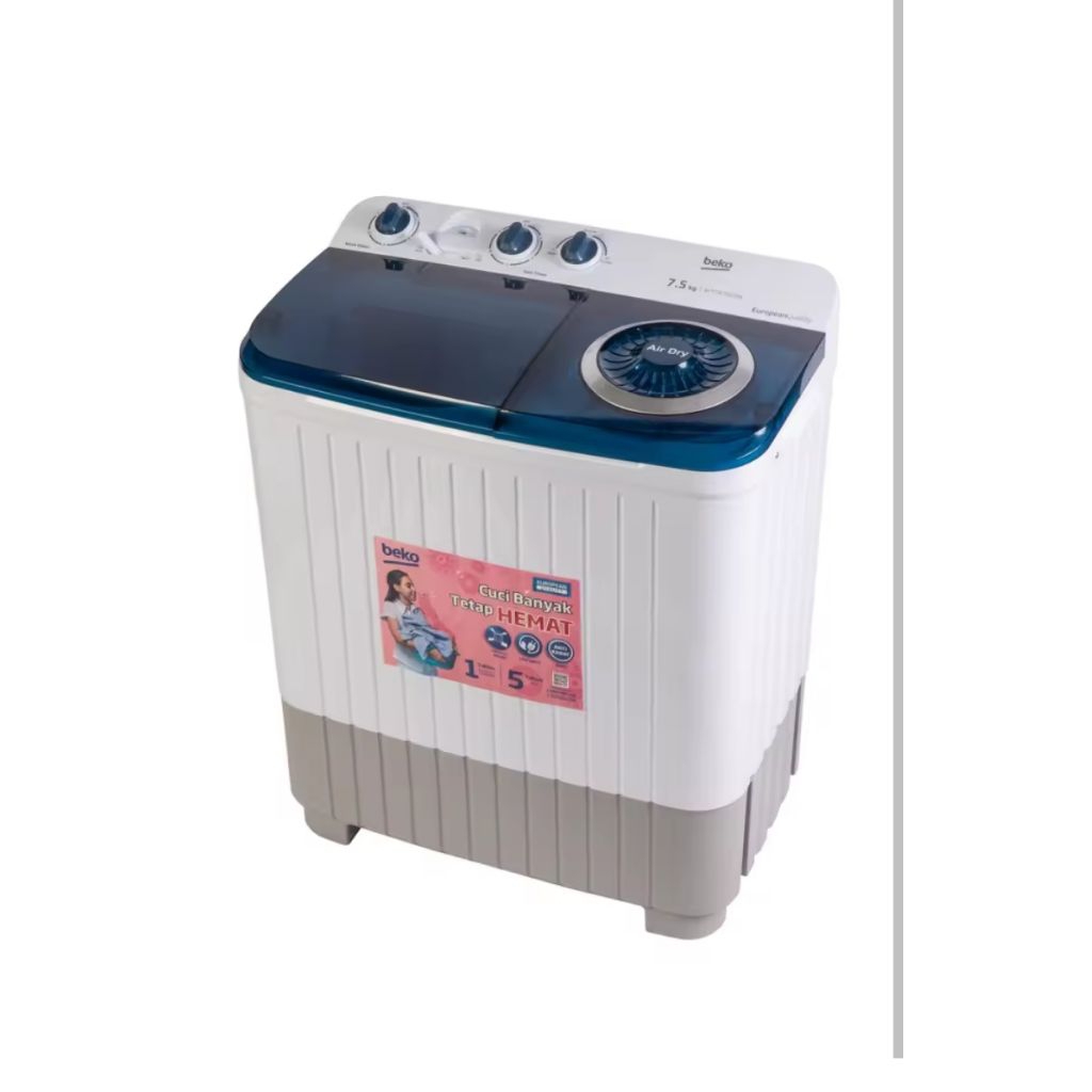 BEKO Mesin Cuci 2 Tabung 11 KG WTTA1103W
