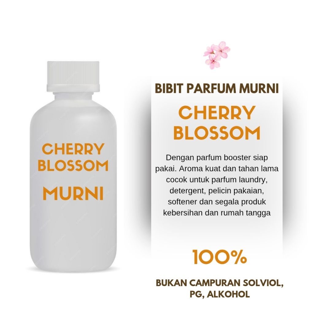 Biang Parfum/Bibit Parfum Laundry Cherry Blossom Original Murni Bergaransi