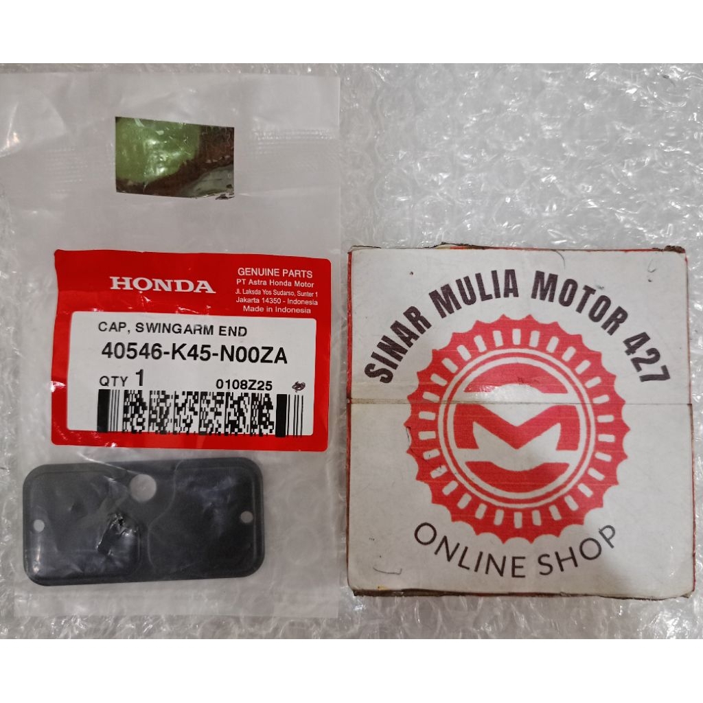 Plat tutup tahanan rantai rante CB150Led CBR 150 Ori AHM 40546K45N00ZA