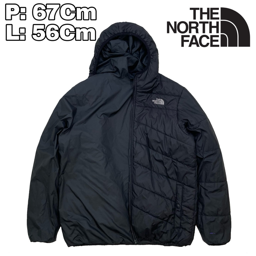 J32 Jaket Puffer Refersible Bolak Balik TNF Face Outdoor  North Winter Tebal Musim Dingin Hiking Pen