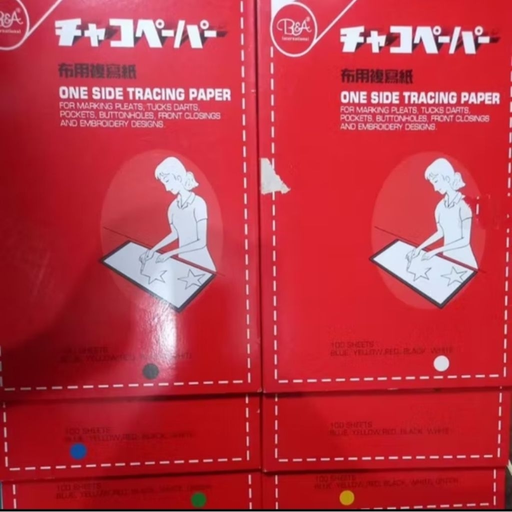

Kertas Karbon Jahit Jepang / Tracing Paper-Per pack (isi +/-100 lembar)