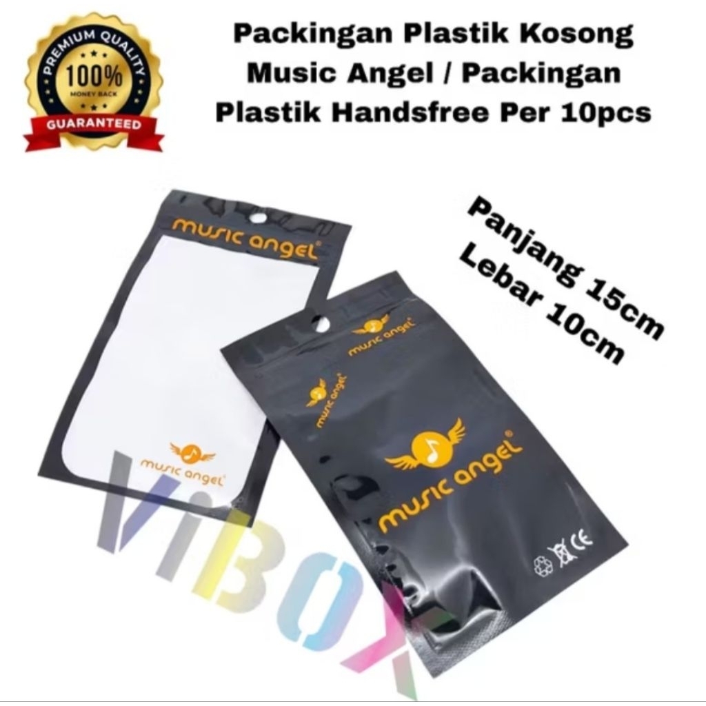 

(10Pcs) Packingan Plastik Music Angel / Packingan Plastik Handsfree Mewah / Packingan Plastik Kosong Only