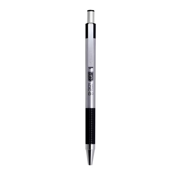 

Gramedia Karawaci - Zebra - Ballpoint Gel G-301 Warna Silver