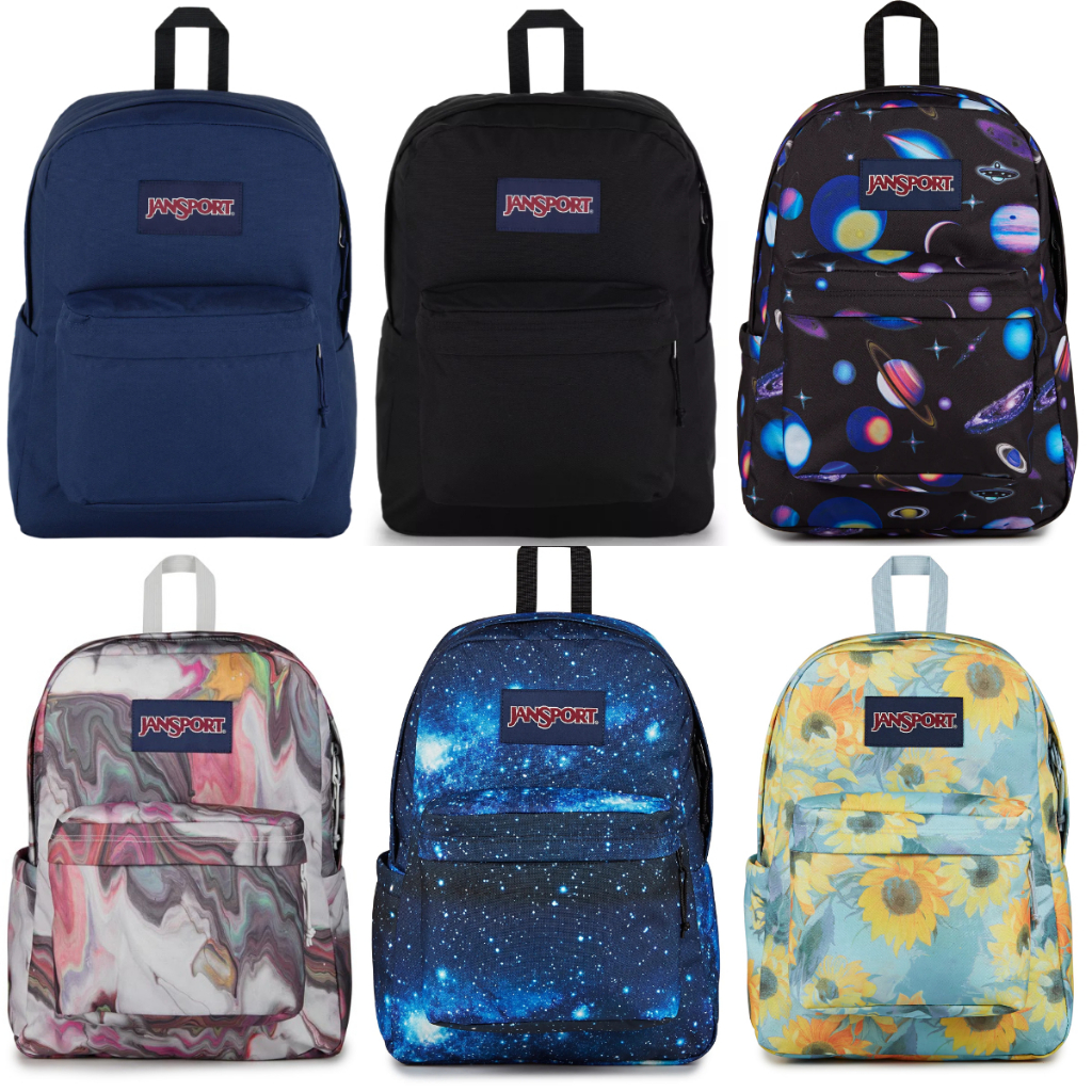 Tas Ransel Jansport Superbreak Plus Original Backpack Pria Wanita Remaja Sekolah Kampus Kuliah Daily