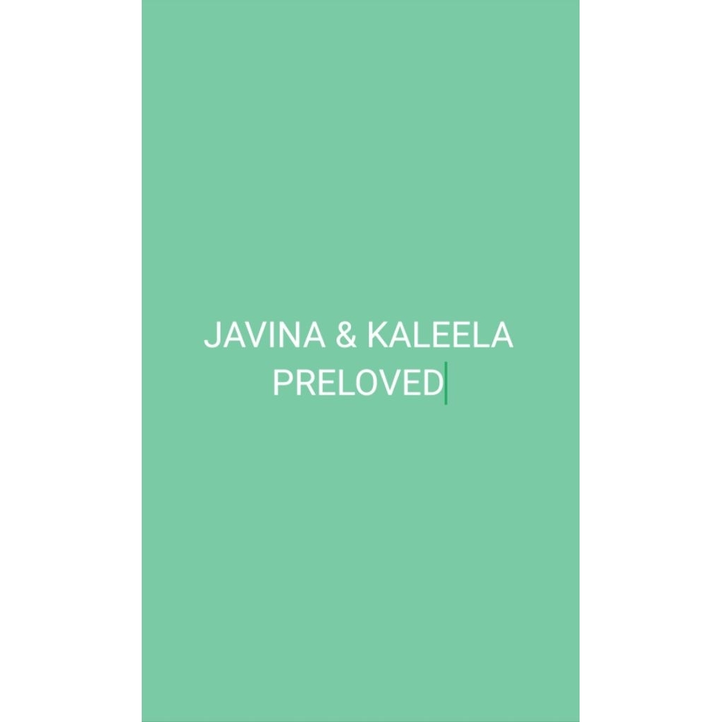 JAVINA KALEELA PRELOVED