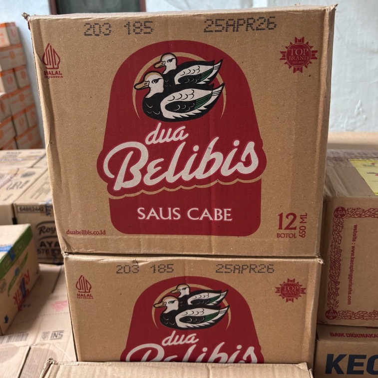 

Saus Cabe Dua Belibis 650ml (1 Karton)