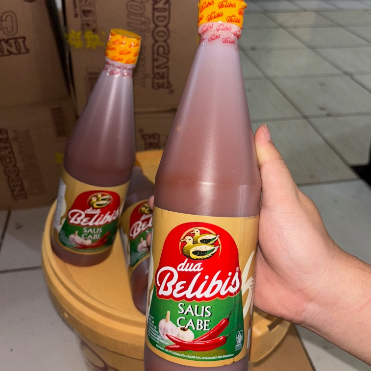 

Saus Cabe Dua Belibis 650ml (1 Botol)