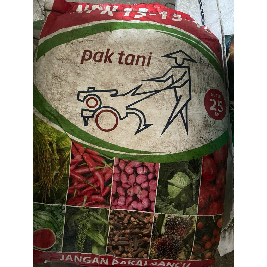 Pupuk NPK Pak Tani 151515 25 KG