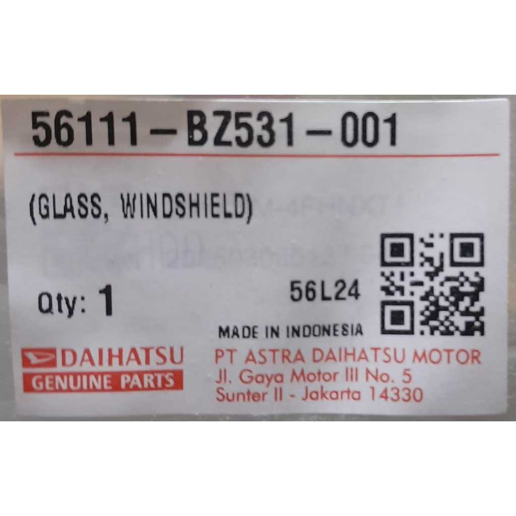 KACA BESAR DAIHATSU ALL NEW TERIOS / 56111-BZ531-001