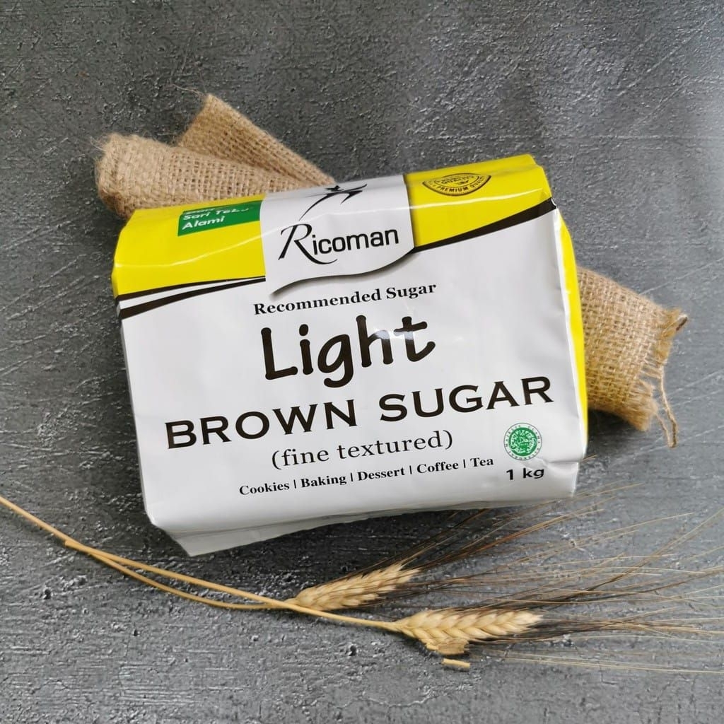 

RICOMAN light brown sugar 1kg