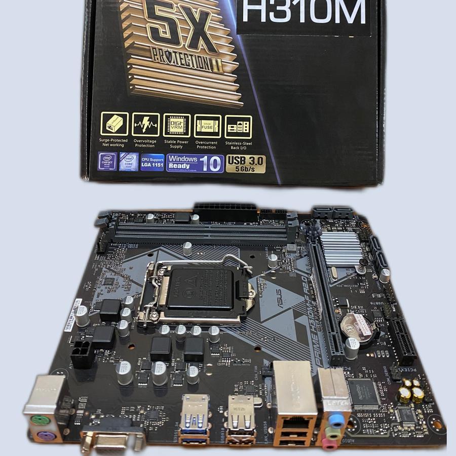 Mainboard Motherboard Asus H310 Mainboard H310 LGA 1151 untuk Gen 8 - 9