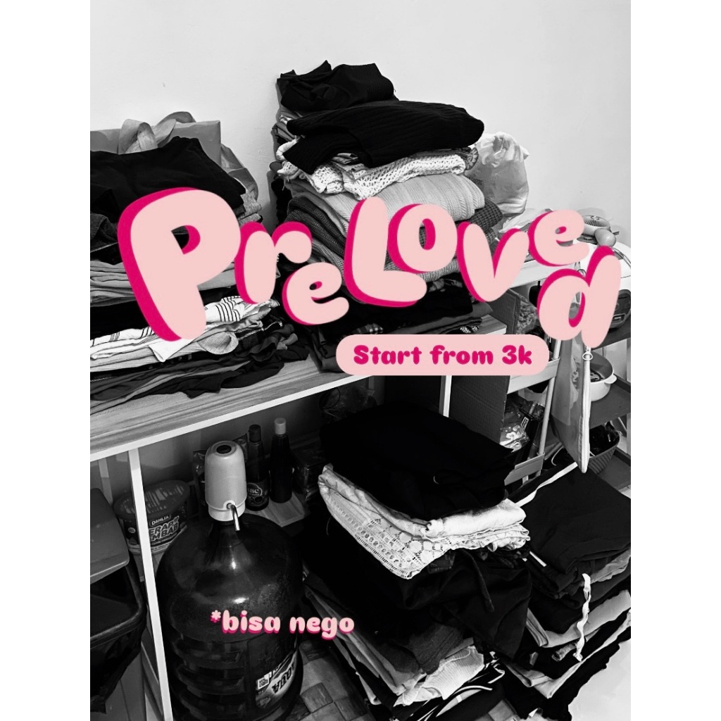 PRELOVED KEMEJA MOTIF