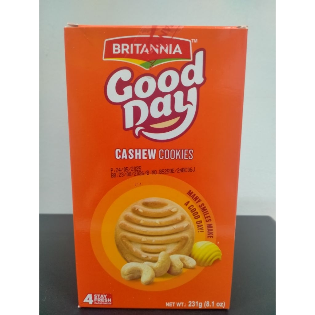 

Britania good day cashew cookies @231gr