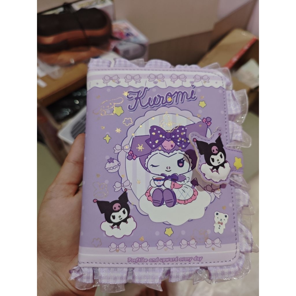 

Sanrio Notebook Kuromi Premium Buku Tulis Notes