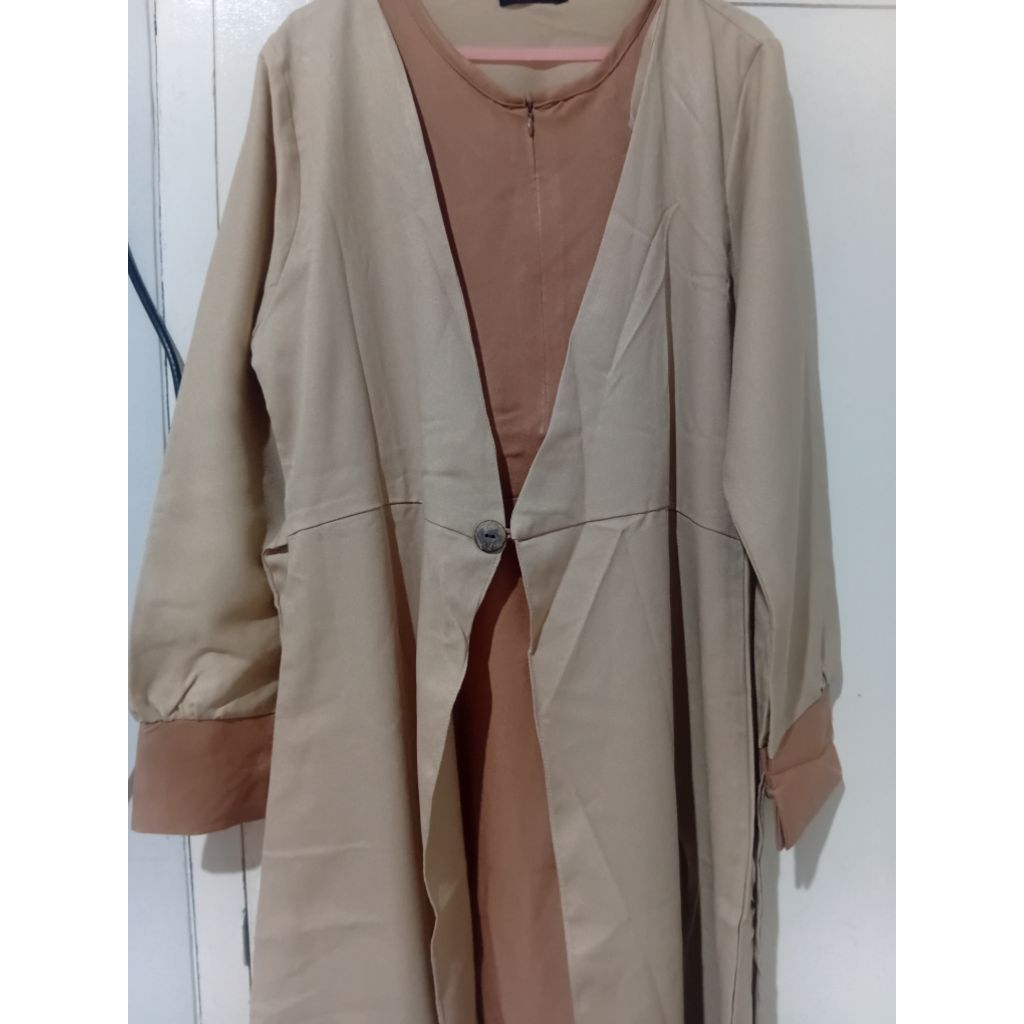 GAMIS WANITA COKLAT LD 100 P 125