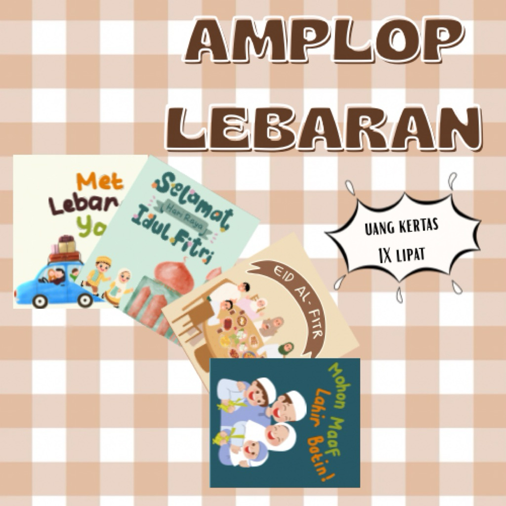 

AMPLOP LEBARAN KECIL CUSTOM | LIPAT UANG 1 KALI