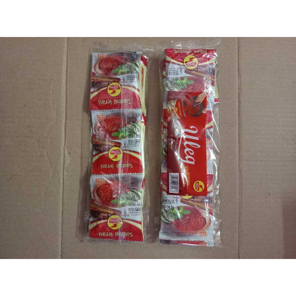 

Sambal Terasi Uleg 10Sachet