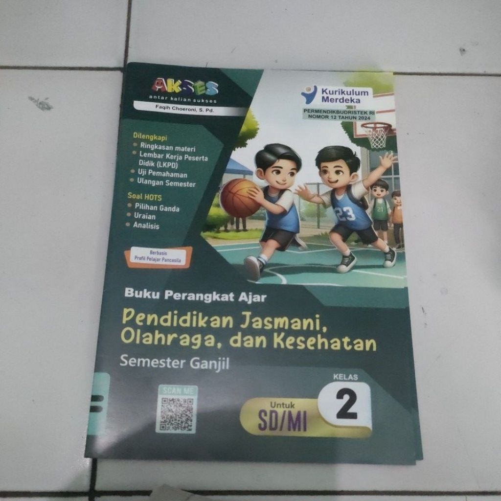 Lks Akses Pendidikan Olah Raga.Jasmaini dan Kesehatan(PJOK) kelas 2 semester 1