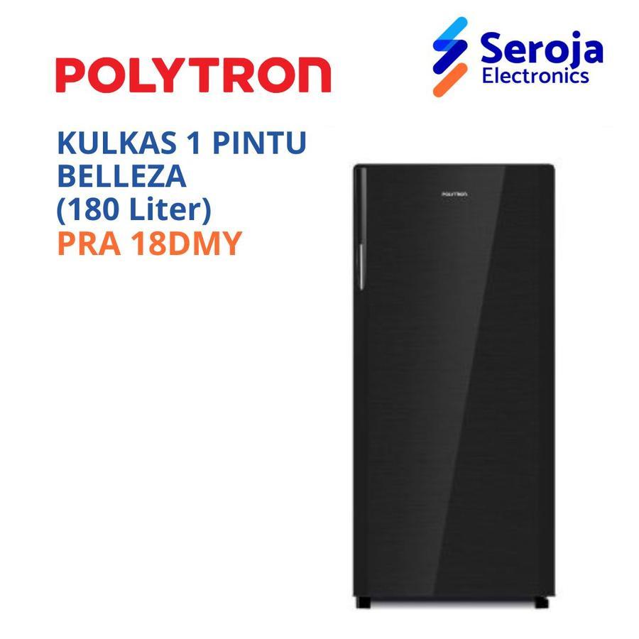 POLYTRON Kulkas 1 Pintu Belleza PRA18DMY (180 Liter) - Khusus Semarang
