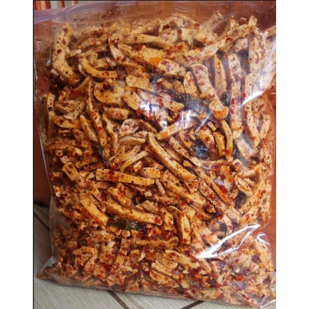 

Basreng Pedas Daun Jeruk 250 gram