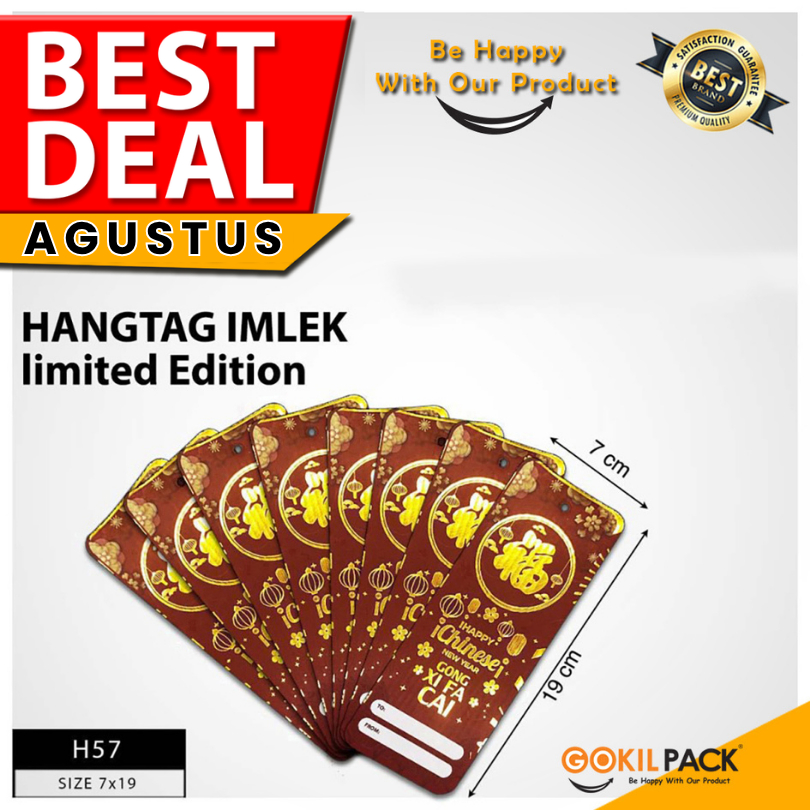 

Hangtag - Hangtag CNY - Hangtag Chinese New Year - Hangtag Imlek - H57