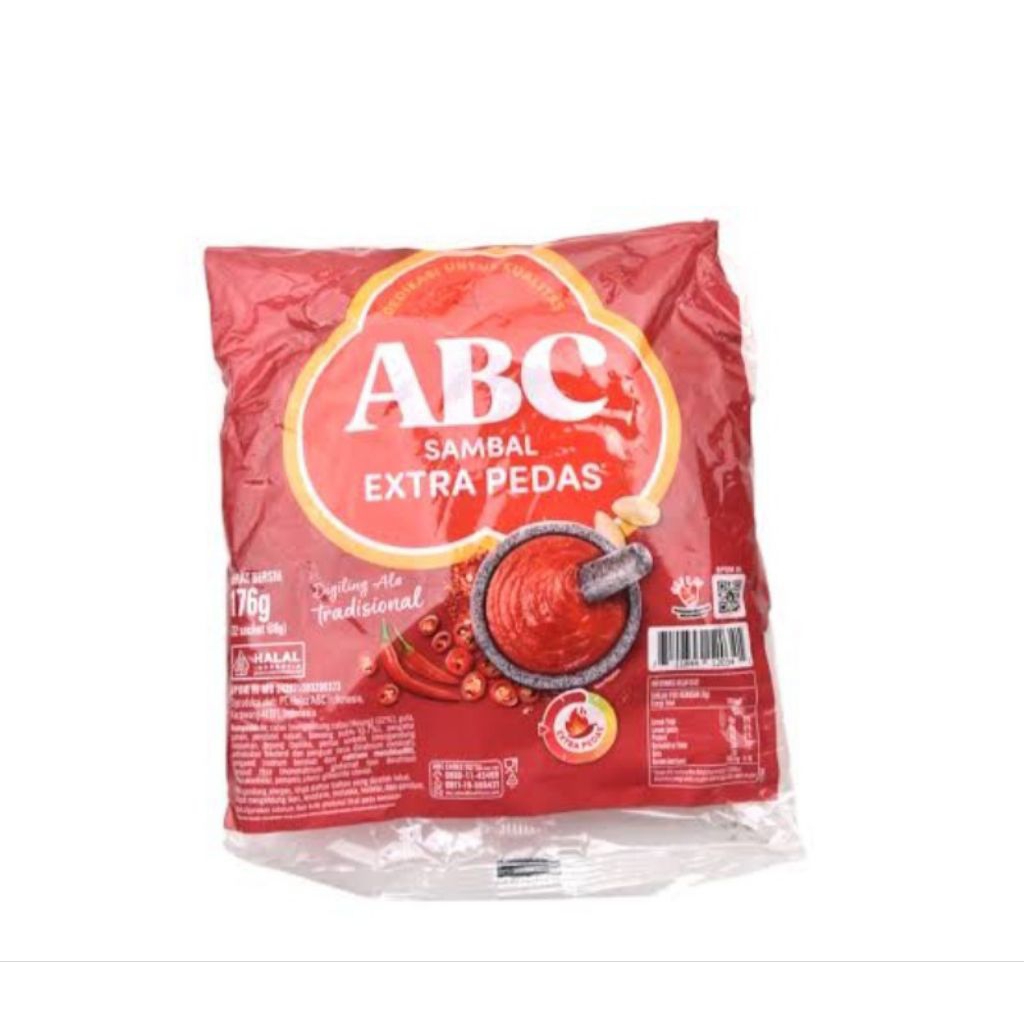 

Abc Sambal Extra Pedas Sachet Isi 22 Bogor