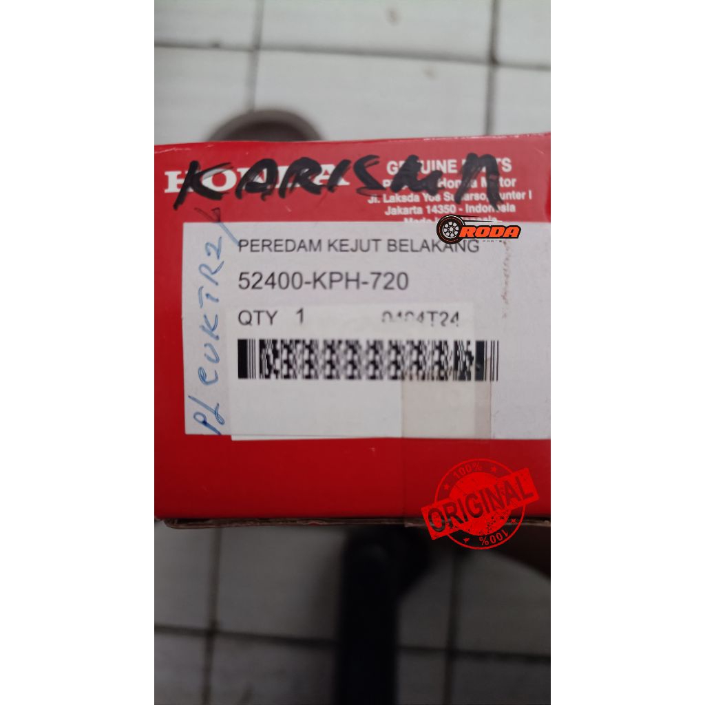 Shock Belakang Kharisma 52400-KPH-720