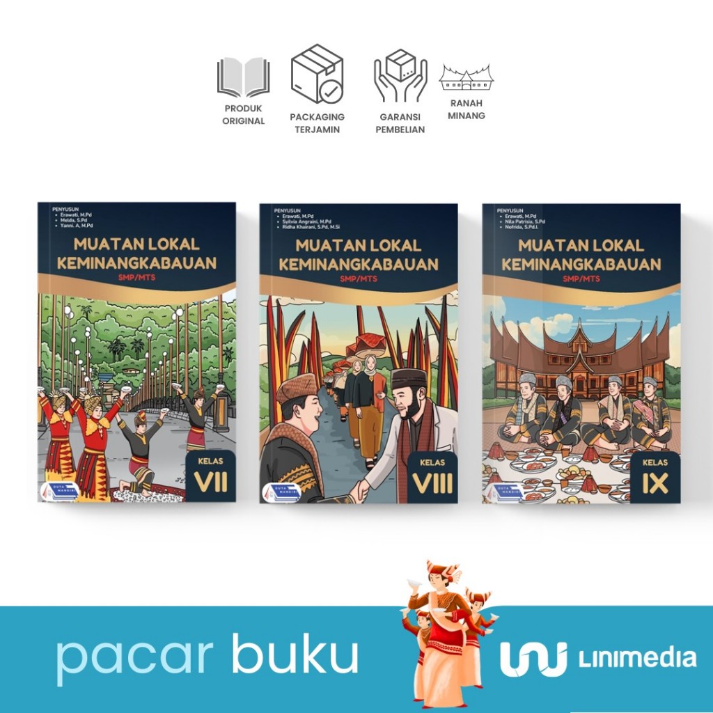 Muatan Lokal Keminangkabauan SMP Kelas VII, VIII, IX / BAM