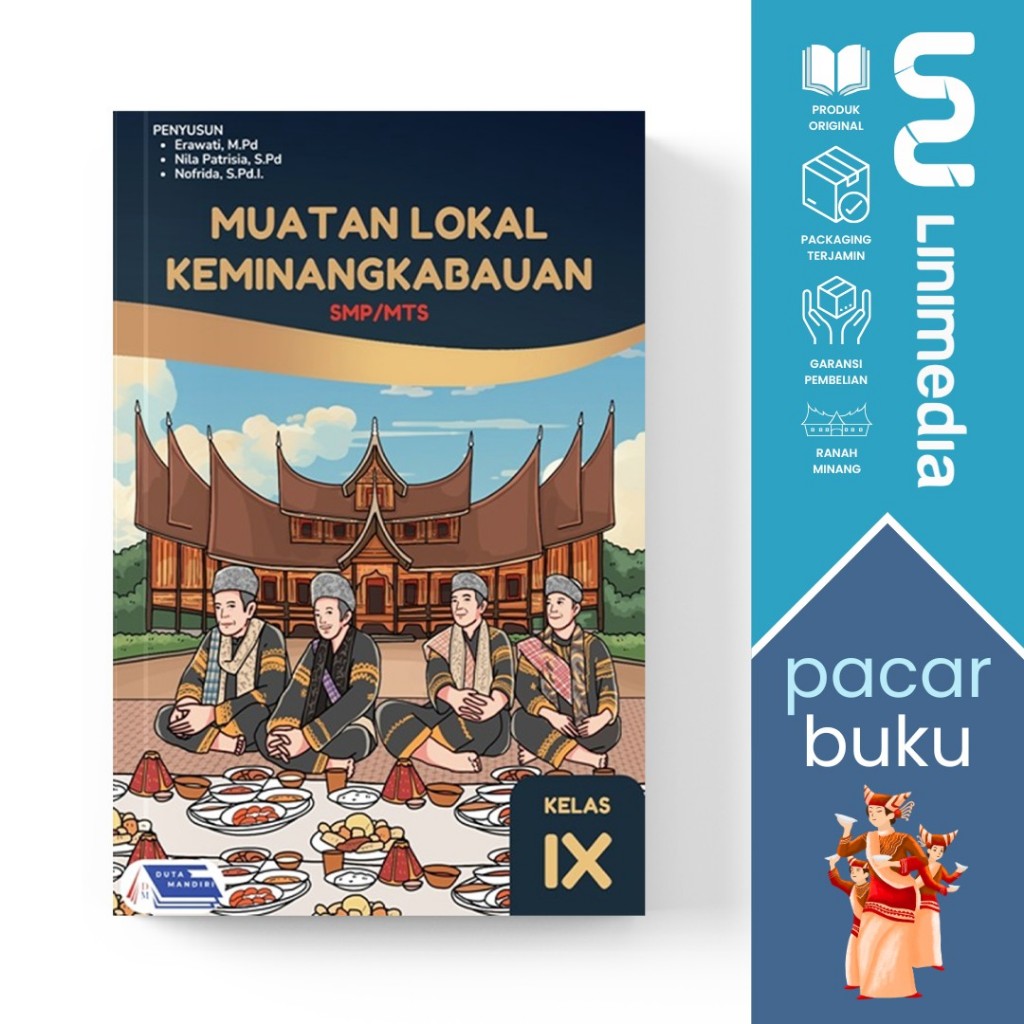 Buku Muatan Lokal Keminangkabauan SMP Kelas IX/ BAM