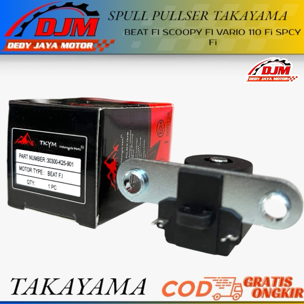 Pulser Fullser Honda Beat Fi Scoopy Fi Spacy Fi Vario 110 Fi 30300-K25-901 Original Takayama