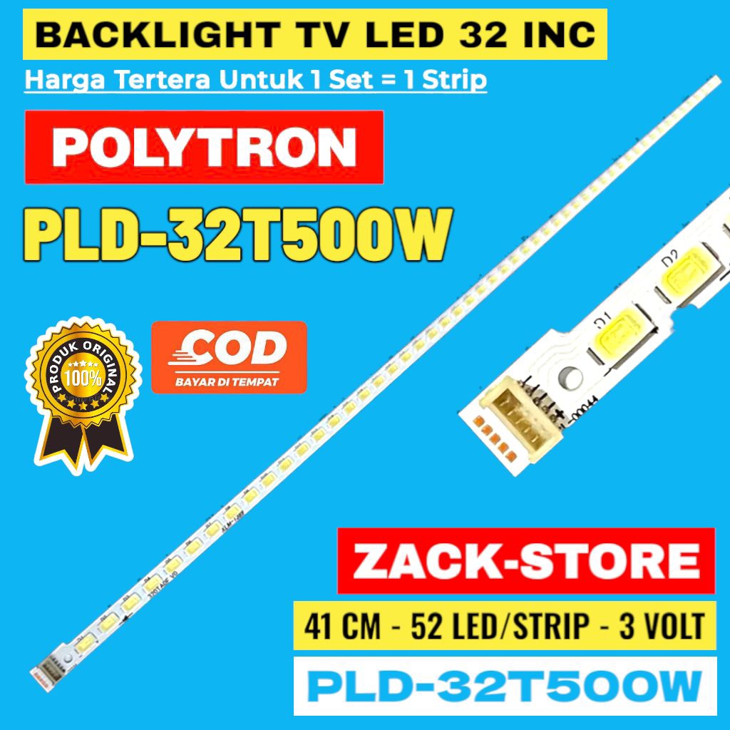 BACKLIGHT TV LED POLYTRON 32 INC PLD-32T500W PLD32T500W 32T500 32T700L