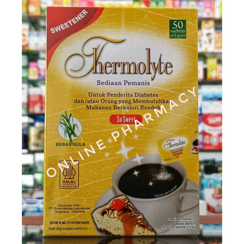 

Thermolyte Diet Sugar 50 Sachet 1Gr